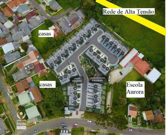 Imagem Sobrado com 3 Quartos à Venda, 112 m² em Abranches - Curitiba Imagem Sobrado com 3 Quartos à Venda, 112 m² em Abranches - Curitiba