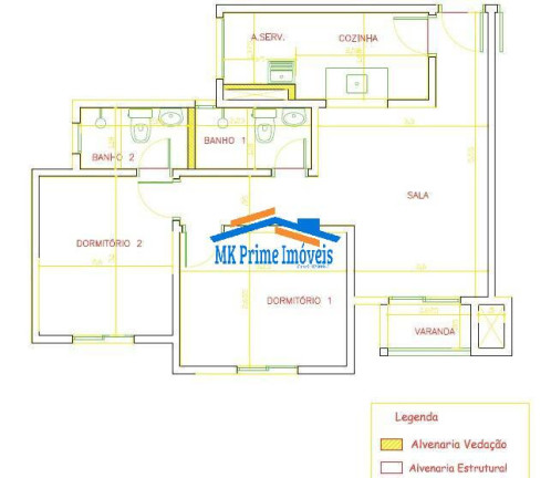 Imagem Apartamento com 2 Quartos à Venda, 53 m² em Centro - Osasco Imagem Apartamento com 2 Quartos à Venda, 53 m² em Centro - Osasco