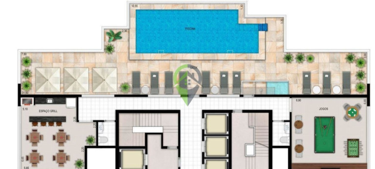 Imagem Apartamento com 3 Quartos à Venda, 125 m² em Aparecida - Santos Imagem Apartamento com 3 Quartos à Venda, 125 m² em Aparecida - Santos