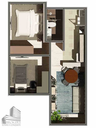 Imagem Apartamento com 2 Quartos à Venda, 46 m² em Jardim Itapoa - Sorocaba Imagem Apartamento com 2 Quartos à Venda, 46 m² em Jardim Itapoa - Sorocaba