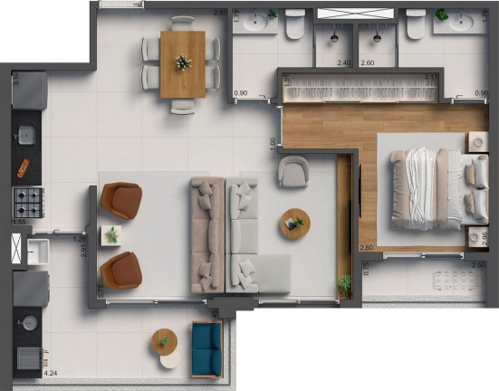 Imagem Apartamento com 2 Quartos à Venda, 93 m² em Alto Da Lapa - São Paulo