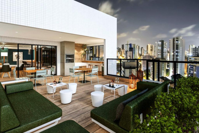 Imagem Apartamento com 1 Quarto à Venda, 37 m² em Aldeota - Fortaleza