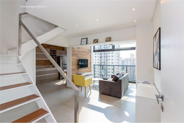 Imagem Apartamento com 1 Quarto à Venda, em Vila Olímpia - São Paulo Imagem Apartamento com 1 Quarto à Venda, em Vila Olímpia - São Paulo