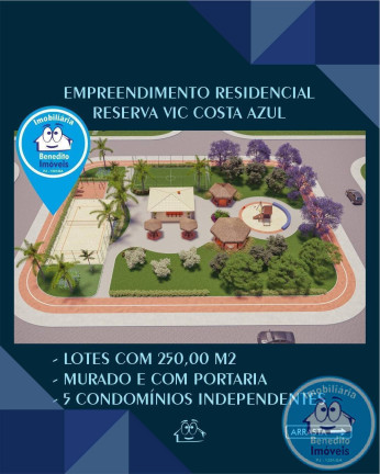 Terreno à Venda, 250 m² em Br/367 - Porto Seguro