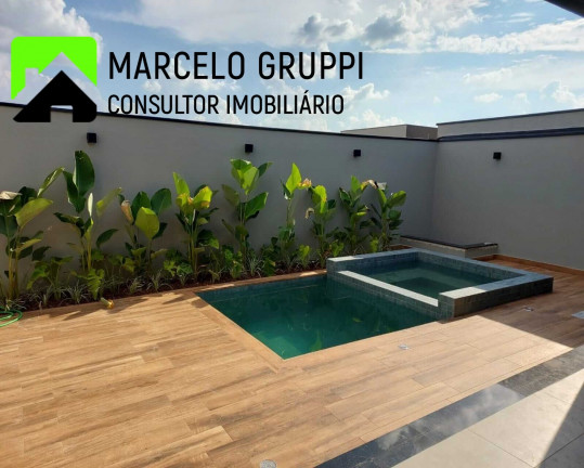 Casa com 3 Quartos à Venda, 214 m² em Jardim Residencial Dona Maria José - Indaiatuba