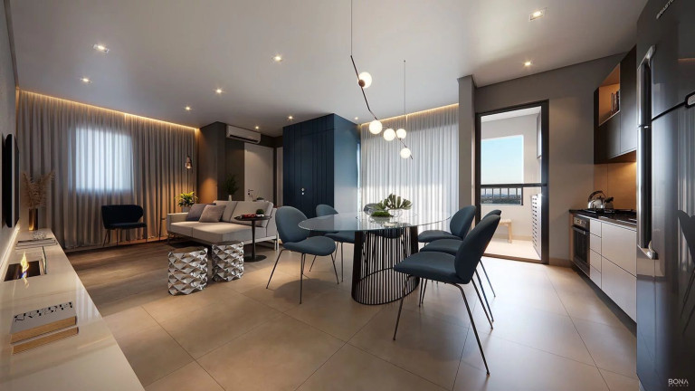 Apartamento com 2 Quartos à Venda, 55 m² em Mogi Moderno - Mogi Das Cruzes