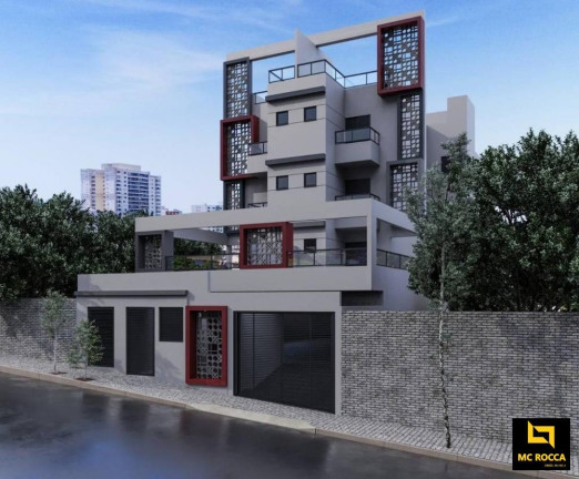 Apartamento com 2 Quartos à Venda, 61 m² em Santa Maria - Santo André