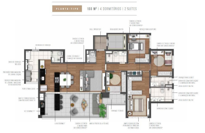 Imagem Imóvel com 4 Quartos à Venda, 155 m² em Vila Mariana - São Paulo
