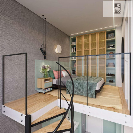 Imagem Apartamento com 1 Quarto à Venda, 39 m² em água Verde - Curitiba