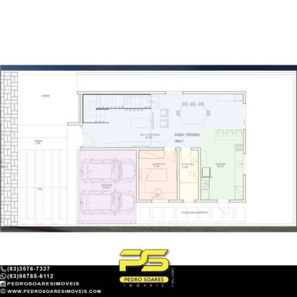 Imagem Casa com 3 Quartos à Venda, 183 m² em Muçumagro - João Pessoa Imagem Casa com 3 Quartos à Venda, 183 m² em Muçumagro - João Pessoa