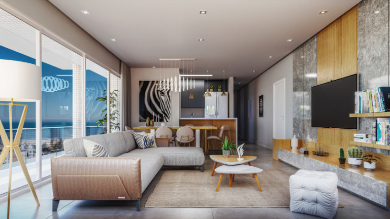 Imagem Apartamento com 2 Quartos à Venda, 110 m² em Praia Grande - Torres