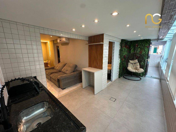 Imagem Apartamento com 2 Quartos à Venda, 78 m² em Vila Guilhermina - Praia Grande