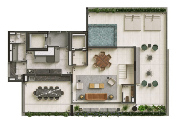 Apartamento com 3 Quartos à Venda, 191 m² em Higienópolis - São Paulo