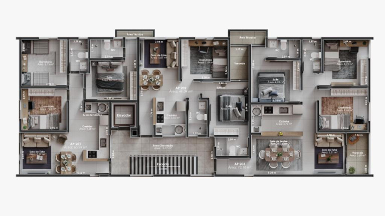Imagem Apartamento com 2 Quartos à Venda, 50 m² em Altiplano Cabo Branco - João Pessoa Imagem Apartamento com 2 Quartos à Venda, 50 m² em Altiplano Cabo Branco - João Pessoa