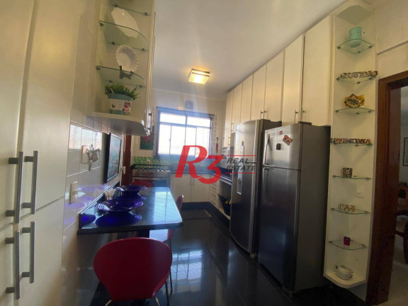Imagem Apartamento com 3 Quartos para Alugar, 159 m² em Gonzaga - Santos