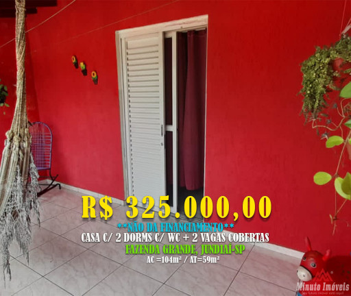 Imagem Casa com 2 Quartos à Venda, 104 m² em Medeiros - Jundiaí