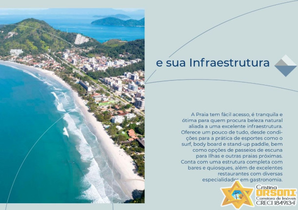 Imagem Apartamento com 1 Quarto à Venda, 35 m² em Toninhas - Ubatuba