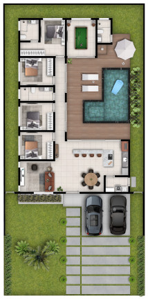 Imagem Casa de Condomínio com 2 Quartos à Venda,  em Ninho Verde I Eco Residence - Porangaba