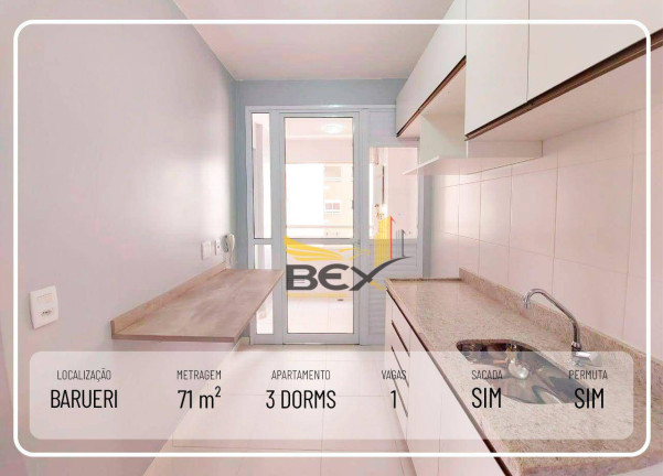 Imagem Apartamento com 3 Quartos à Venda, 71 m² em Centro - Barueri