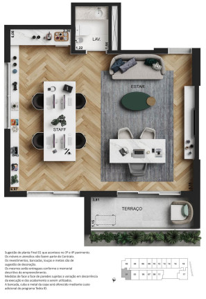 Sala Comercial à Venda, 42 m² em Perdizes - São Paulo