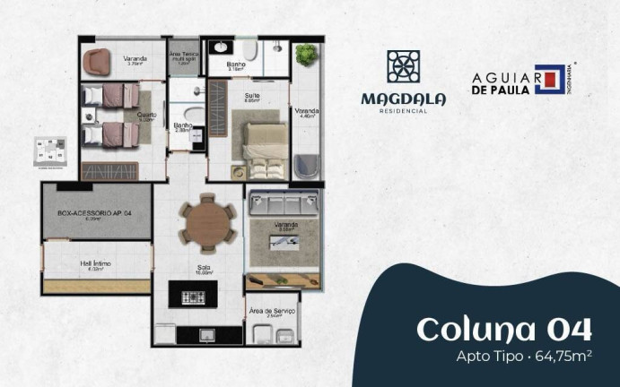 Imagem Apartamento à Venda,  em Enseada Azul - Guarapari