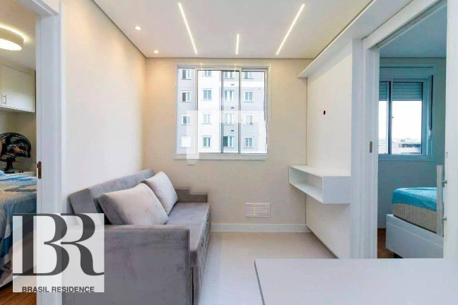 Apartamento com 2 Quartos para Alugar, 34 m² em Santo Amaro - São Paulo