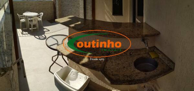 Imagem Cobertura com 3 Quartos à Venda, 130 m² em Rio Comprido - Rio De Janeiro