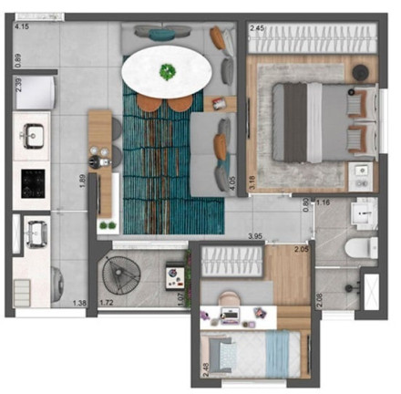 Imagem Apartamento com 2 Quartos à Venda, 41 m² em Imirim - São Paulo Imagem Apartamento com 2 Quartos à Venda, 41 m² em Imirim - São Paulo