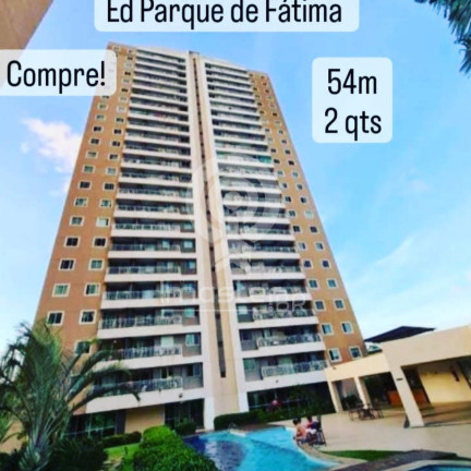 Apartamento com 2 Quartos à Venda, 54 m² em Fátima - Fortaleza