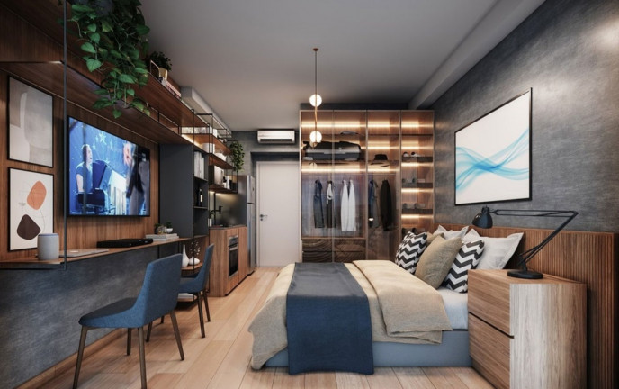 Imagem Imóvel com 1 Quarto à Venda, 24 m² em Pinheiros - São Paulo