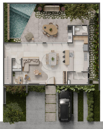 Imagem Casa de Condomínio com 3 Quartos à Venda, 187 m² em Sítios De Recreio Gramado - Campinas Imagem Casa de Condomínio com 3 Quartos à Venda, 187 m² em Sítios De Recreio Gramado - Campinas