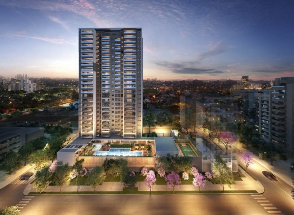 Imagem Apartamento com 3 Quartos à Venda, 123 m² em Campo Belo - São Paulo