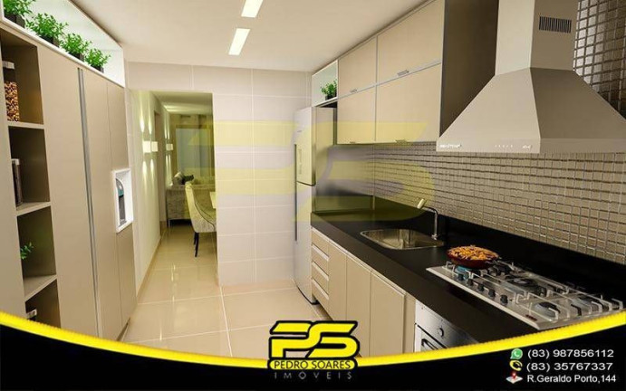 Imagem Apartamento com 3 Quartos à Venda, 95 m² em Cabo Branco - João Pessoa Imagem Apartamento com 3 Quartos à Venda, 95 m² em Cabo Branco - João Pessoa