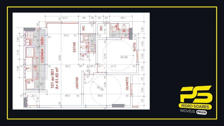 Imagem Apartamento com 2 Quartos à Venda, 61 m² em Tambauzinho - João Pessoa