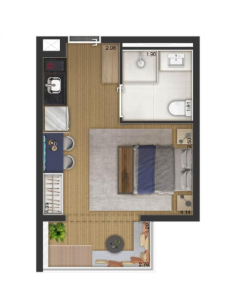 Imagem Imóvel com 1 Quarto à Venda, 32 m² em Alto Da Boa Vista - São Paulo Imagem Imóvel com 1 Quarto à Venda, 32 m² em Alto Da Boa Vista - São Paulo