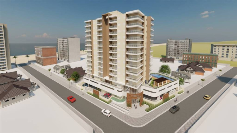Imagem Apartamento com 1 Quarto à Venda, 47 m² em Caiçara - Praia Grande