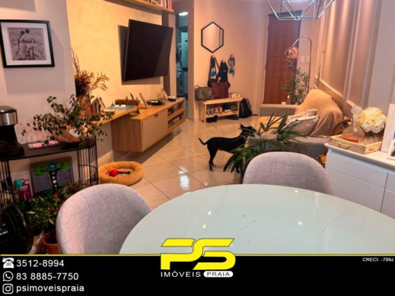 Imagem Apartamento com 2 Quartos à Venda, 56 m² em Portal Do Sol - João Pessoa