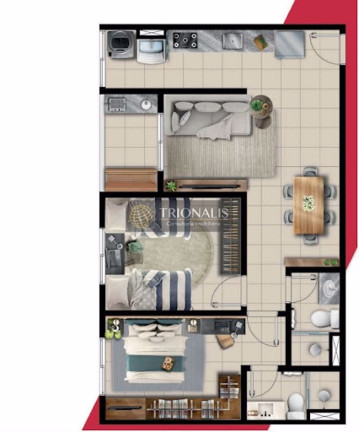 Imagem Apartamento com 1 Quarto à Venda, 44 m² em Atibaia Jardim - Atibaia Imagem Apartamento com 1 Quarto à Venda, 44 m² em Atibaia Jardim - Atibaia