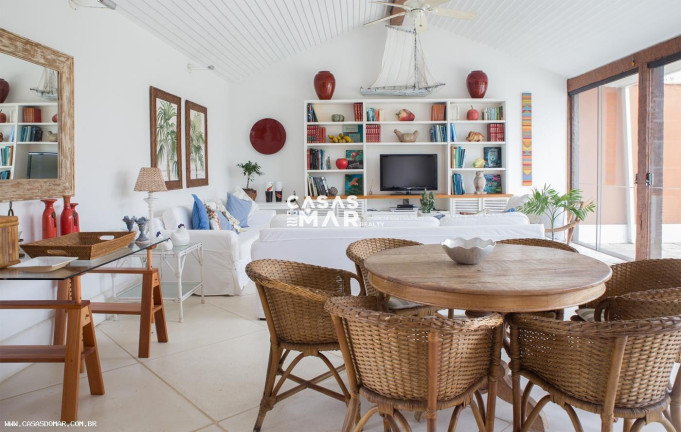 Imagem Casa com 7 Quartos para Alugar ou Temporada, 800 m² em Praia Rasa - Armação Dos Búzios
