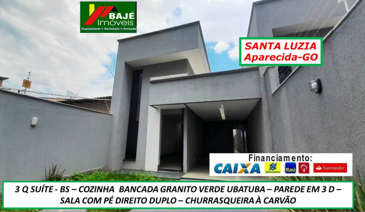 Imagem Casa com 3 Quartos à Venda, 110 m² em Goiânia