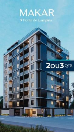 Imagem Apartamento com 3 Quartos à Venda, 69 m² em Ponta De Campina - Cabedelo