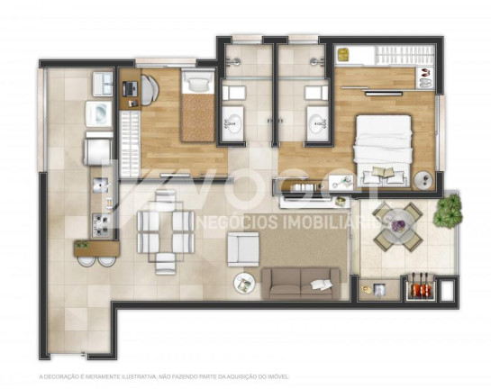 Imagem Apartamento com 1 Quarto à Venda, 117 m² em Centro - Novo Hamburgo Imagem Apartamento com 1 Quarto à Venda, 117 m² em Centro - Novo Hamburgo