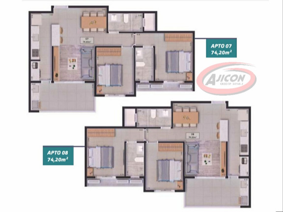 Imagem Apartamento com 2 Quartos à Venda, 74 m² em Itaguá - Ubatuba