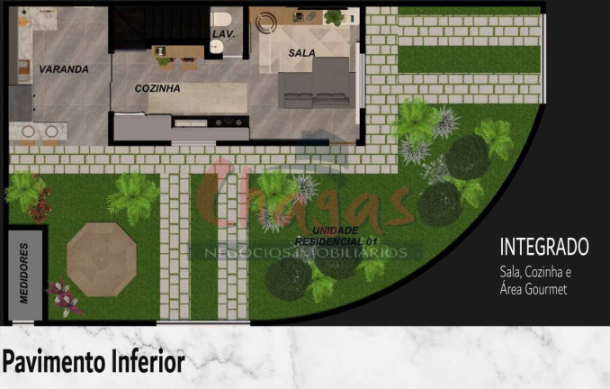 Imagem Casa com 2 Quartos à Venda, 69 m² em Massaguaçu - Caraguatatuba