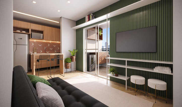 Imagem Apartamento com 2 Quartos à Venda, 36 m² em Vila Tolstói - São Paulo