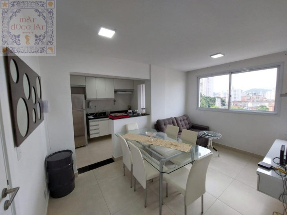 Apartamento com 1 Quarto à Venda, 43 m² em Marapé - Santos