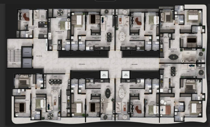 Imagem Apartamento com 2 Quartos à Venda, 56 m² em Intermares - Cabedelo