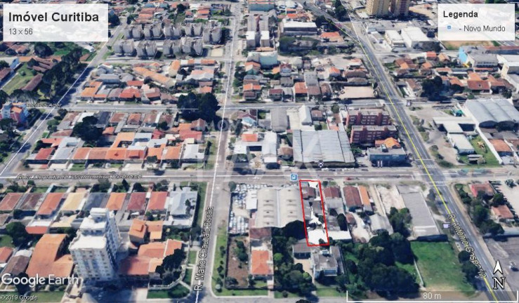 Imagem Terreno à Venda, 728 m² em Capão Raso - Curitiba Imagem Terreno à Venda, 728 m² em Capão Raso - Curitiba