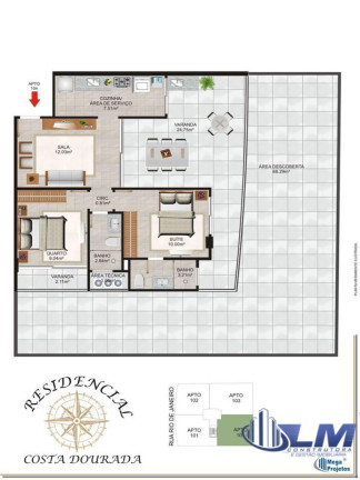 Imagem Imóvel com 2 Quartos à Venda, 82 m² em Praia Do Morro - Guarapari