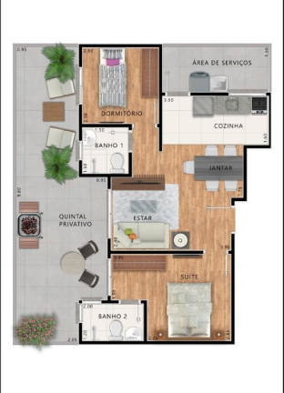 Imagem Apartamento com 2 Quartos à Venda, 51 m² em Vila Curuçá - Santo André Imagem Apartamento com 2 Quartos à Venda, 51 m² em Vila Curuçá - Santo André